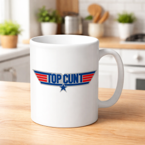 Top Cunt Mug – White