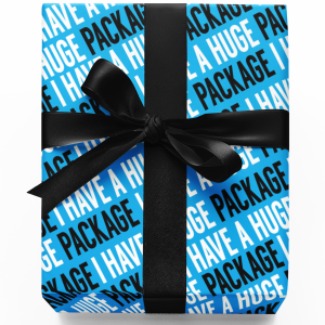 I Have a Huge Package Wrapping Paper – 2 Sheets, 70 × 50cm