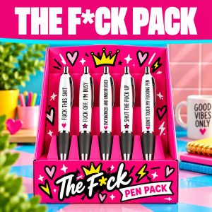 The Fuck Pack Rude Pen Set – 5 Pens