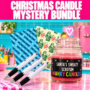 Secret Santa Candle Mystery Box – 10 Surprise Items