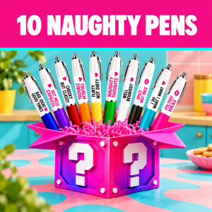 Naughty Mystery Pen Set – 10 Pens