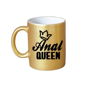 Anal Queen Gold Mug,  GOLDMUG968