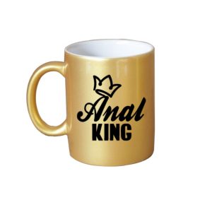 Anal King Gold Mug,  GOLDMUG969