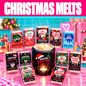 Christmas Wax Melt Mystery Bundle – 5 × 50g Festive Soy Melts