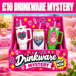 Sweary Drinkware Mystery Gift – 1 Surprise Item