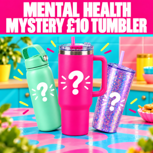 Mental Health Mystery Drinkware Gift – 1 Surprise Item
