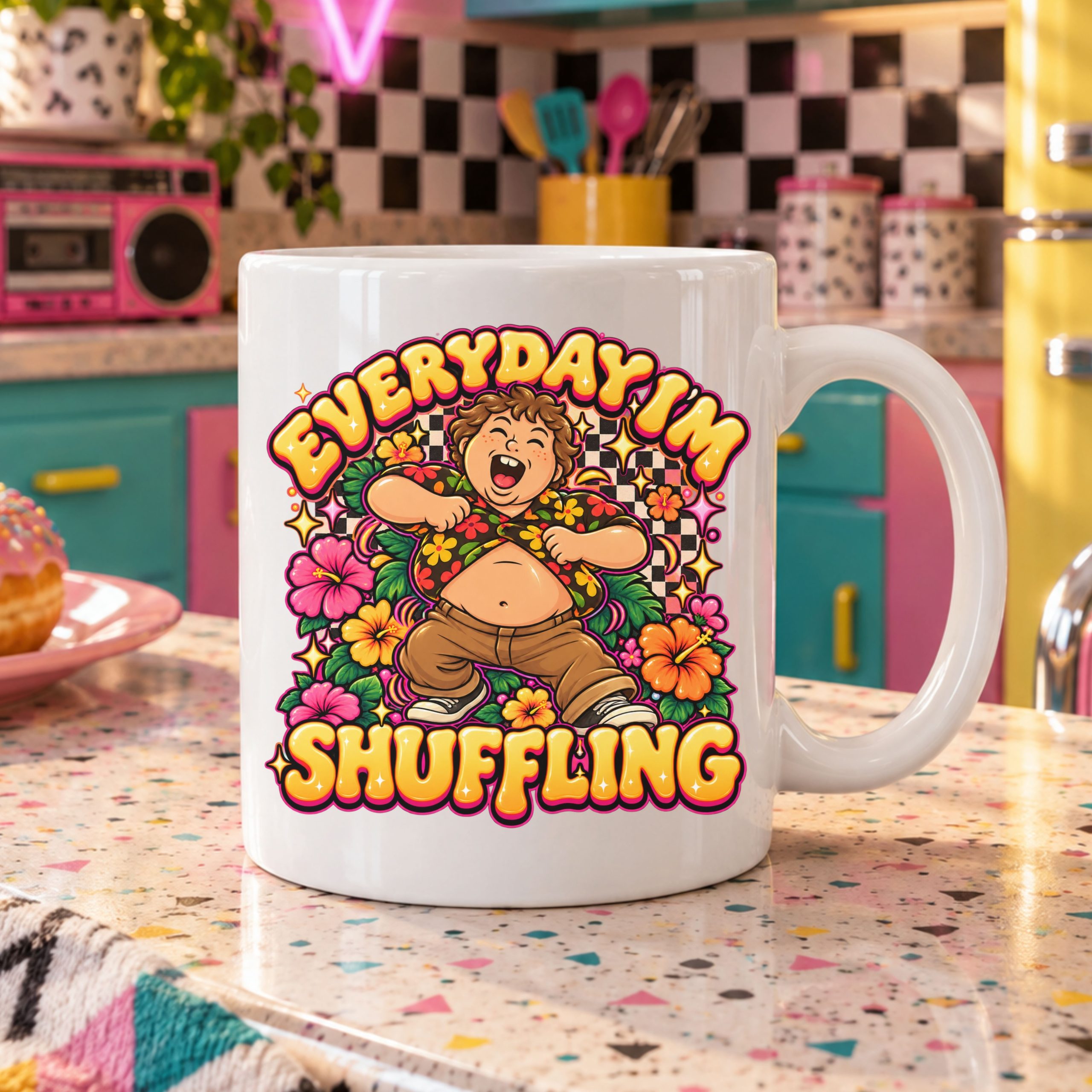 Everyday I’m Shuffling Retro Mug