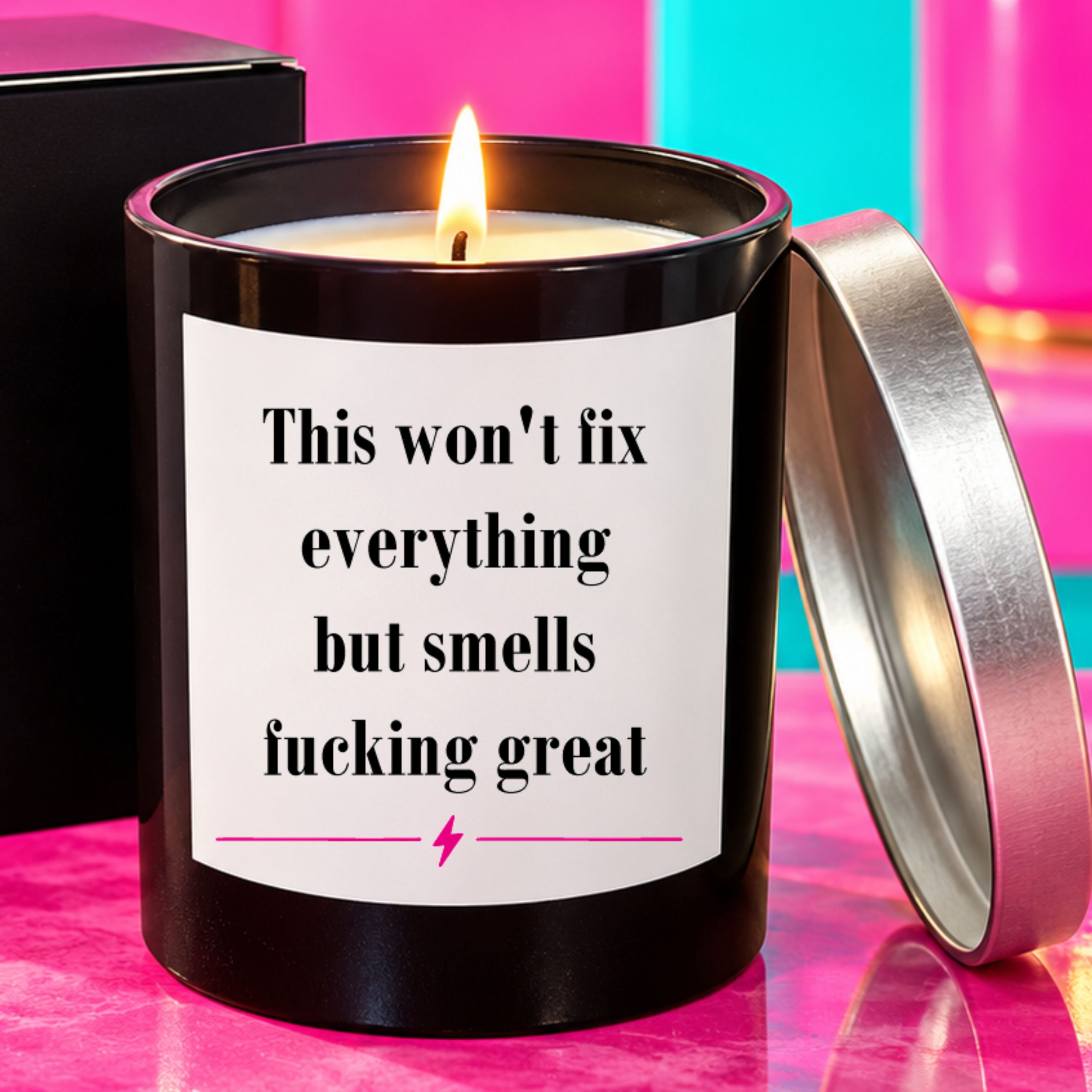 This Won't Fix Everything But Smells Fucking Great – Rude Scented Candle